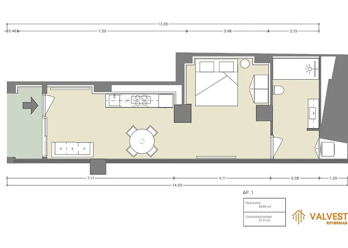 公寓 Stylish Near Old Town & Turia Park *
